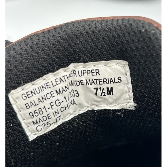 Streetcars Mens Shoes Sz 7.5 Brown Leather Moc Toe Lace Up Sneakers Work Oxfords main image 7